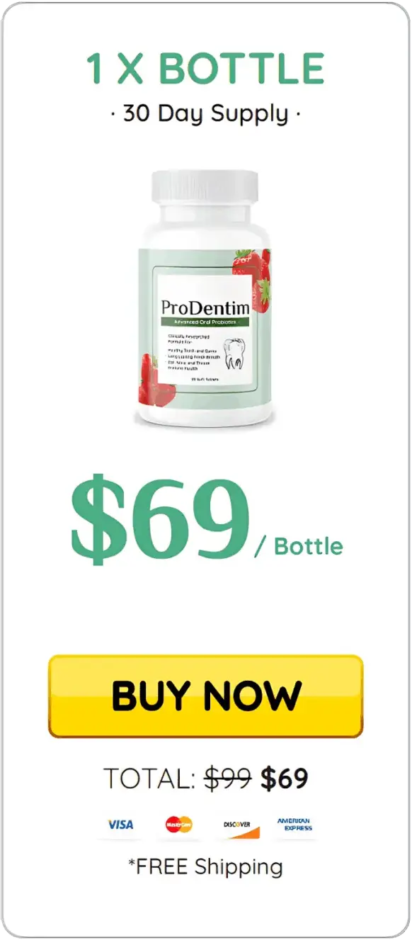 Prodentim - Order 1 Bottle