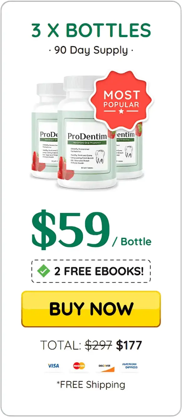 Prodentim - Order 3 Bottles