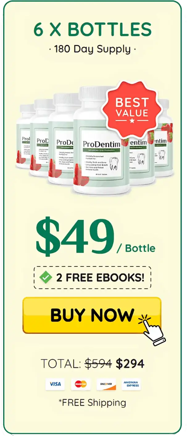 Prodentim - Order 6 Bottles